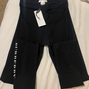 NWT authentic girls Burberry leggings